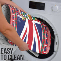 Cayman Islands Christmas Bathroom Set Coat Of Arms - Flag Style - Wonder Print Shop