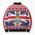 Cayman Islands Christmas Bomber Puffer Jacket Coat Of Arms - Flag Style - Wonder Print Shop