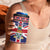 Cayman Islands Christmas 4 in 1 Can Cooler Tumbler Coat Of Arms - Flag Style - Wonder Print Shop