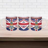 Cayman Islands Christmas Ceramic Mug Coat Of Arms - Flag Style - Wonder Print Shop