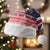 Cayman Islands Christmas Santa Hat Coat Of Arms - Flag Style - Wonder Print Shop