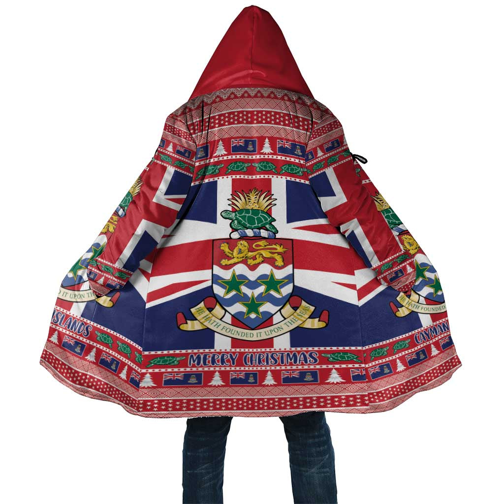 Cayman Islands Christmas Cloak Coat Of Arms - Flag Style - Wonder Print Shop
