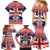Cayman Islands Christmas Family Matching Mermaid Dress and Hawaiian Shirt Coat Of Arms - Flag Style - Wonder Print Shop