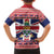 Cayman Islands Christmas Family Matching Short Sleeve Bodycon Dress and Hawaiian Shirt Coat Of Arms - Flag Style - Wonder Print Shop