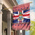 Cayman Islands Christmas Garden Flag Coat Of Arms - Flag Style - Wonder Print Shop