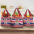 Cayman Islands Christmas Grocery Bag Coat Of Arms - Flag Style - Wonder Print Shop