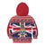 Cayman Islands Christmas Kid Hoodie Coat Of Arms - Flag Style - Wonder Print Shop