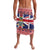 Cayman Islands Christmas Lavalava Coat Of Arms - Flag Style - Wonder Print Shop