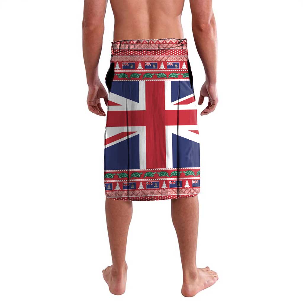 Cayman Islands Christmas Lavalava Coat Of Arms - Flag Style - Wonder Print Shop