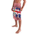 Cayman Islands Christmas Lavalava Coat Of Arms - Flag Style - Wonder Print Shop