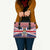 Cayman Islands Christmas Leather Bag Coat Of Arms - Flag Style - Wonder Print Shop