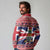 Cayman Islands Christmas Long Sleeve Polo Shirt Coat Of Arms - Flag Style - Wonder Print Shop