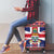 Cayman Islands Christmas Luggage Cover Coat Of Arms - Flag Style - Wonder Print Shop