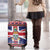 Cayman Islands Christmas Luggage Cover Coat Of Arms - Flag Style - Wonder Print Shop