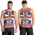 Cayman Islands Christmas Men Tank Top Coat Of Arms - Flag Style - Wonder Print Shop