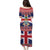 Cayman Islands Christmas Puletasi Coat Of Arms - Flag Style - Wonder Print Shop