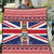 Cayman Islands Christmas Quilt Coat Of Arms - Flag Style - Wonder Print Shop