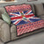 Cayman Islands Christmas Quilt Coat Of Arms - Flag Style - Wonder Print Shop