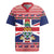 Cayman Islands Christmas Rugby Jersey Coat Of Arms - Flag Style - Wonder Print Shop