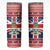 Cayman Islands Christmas Skinny Tumbler Coat Of Arms - Flag Style - Wonder Print Shop
