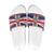 Cayman Islands Christmas Slide Sandals Coat Of Arms - Flag Style - Wonder Print Shop