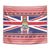 Cayman Islands Christmas Tapestry Coat Of Arms - Flag Style - Wonder Print Shop