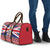 Cayman Islands Christmas Travel Bag Coat Of Arms - Flag Style - Wonder Print Shop
