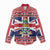 Cayman Islands Christmas Women Casual Shirt Coat Of Arms - Flag Style - Wonder Print Shop
