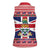 Cayman Islands Christmas Women Sleeveless Polo Shirt Coat Of Arms - Flag Style - Wonder Print Shop