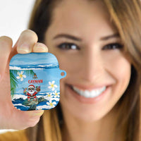 Cayman Islands Christmas AirPods Case Merry Xmas - Wonder Print Shop