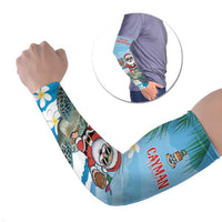 Cayman Islands Christmas Arm Sleeves Merry Xmas - Wonder Print Shop