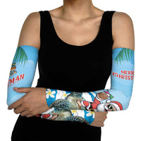 Cayman Islands Christmas Arm Sleeves Merry Xmas - Wonder Print Shop
