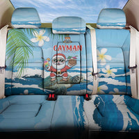 Cayman Islands Christmas Back Car Seat Cover Merry Xmas - Wonder Print Shop