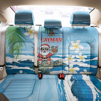 Cayman Islands Christmas Back Car Seat Cover Merry Xmas - Wonder Print Shop