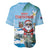 Cayman Islands Christmas Baseball Jersey Merry Xmas - Wonder Print Shop