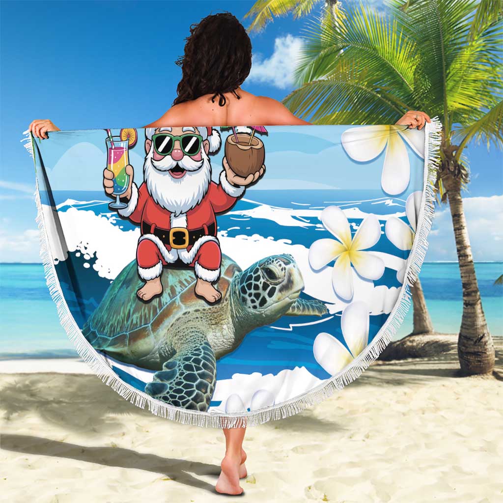 Cayman Islands Christmas Beach Blanket Merry Xmas - Wonder Print Shop