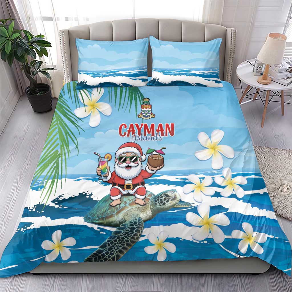 Cayman Islands Christmas Bedding Set Merry Xmas - Wonder Print Shop