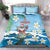 Cayman Islands Christmas Bedding Set Merry Xmas - Wonder Print Shop