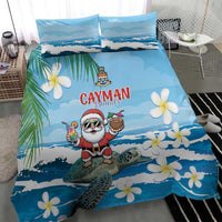 Cayman Islands Christmas Bedding Set Merry Xmas - Wonder Print Shop