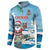 Cayman Islands Christmas Button Sweatshirt Merry Xmas - Wonder Print Shop