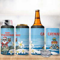 Cayman Islands Christmas 4 in 1 Can Cooler Tumbler Merry Xmas - Wonder Print Shop