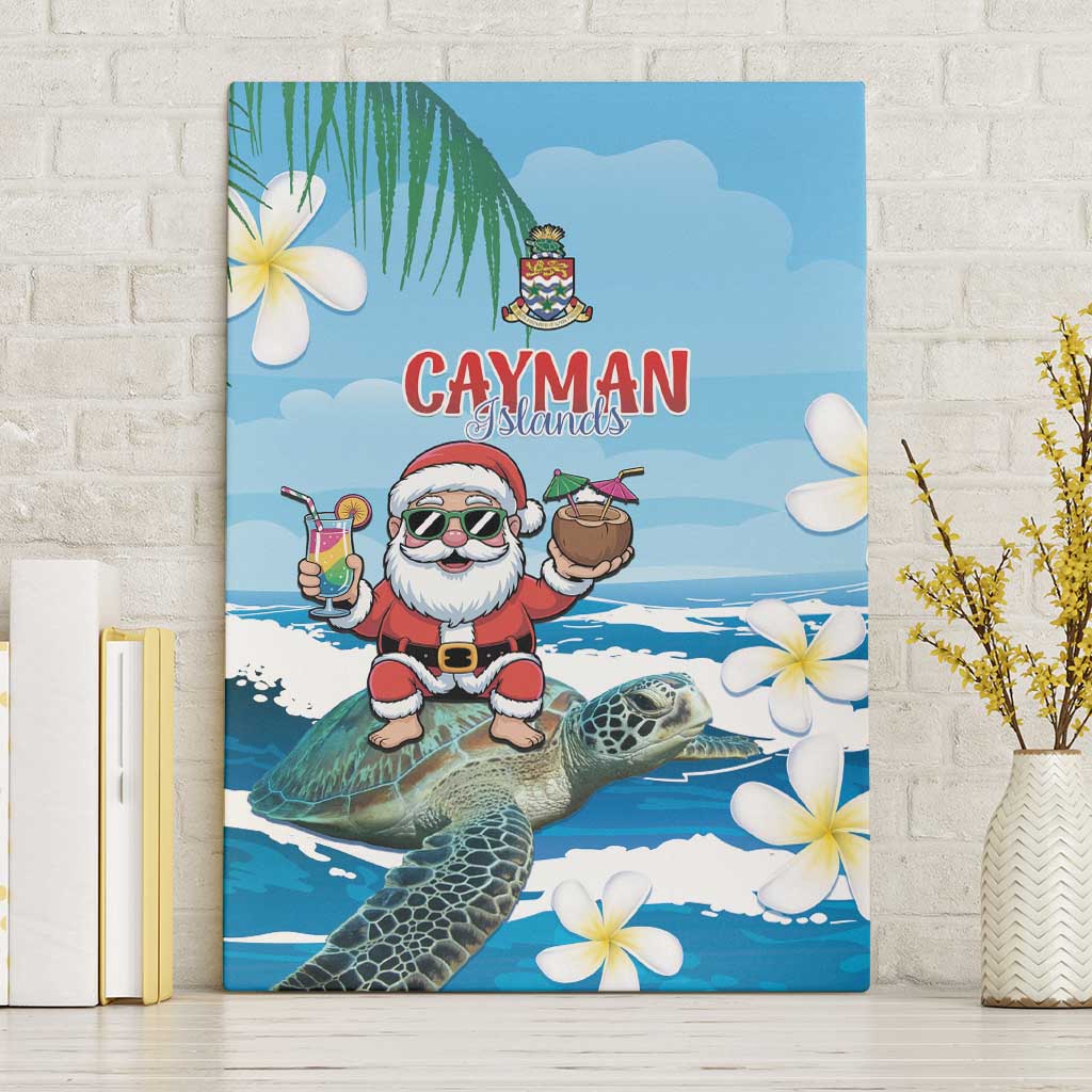 Cayman Islands Christmas Canvas Wall Art Merry Xmas - Wonder Print Shop