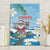 Cayman Islands Christmas Canvas Wall Art Merry Xmas - Wonder Print Shop