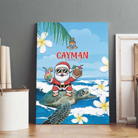 Cayman Islands Christmas Canvas Wall Art Merry Xmas - Wonder Print Shop