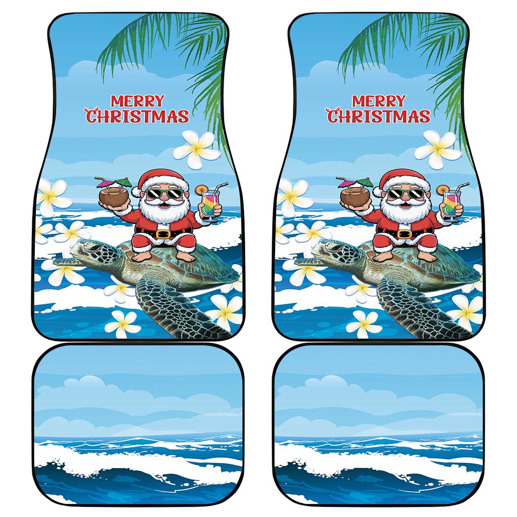 Cayman Islands Christmas Car Mats Merry Xmas - Wonder Print Shop