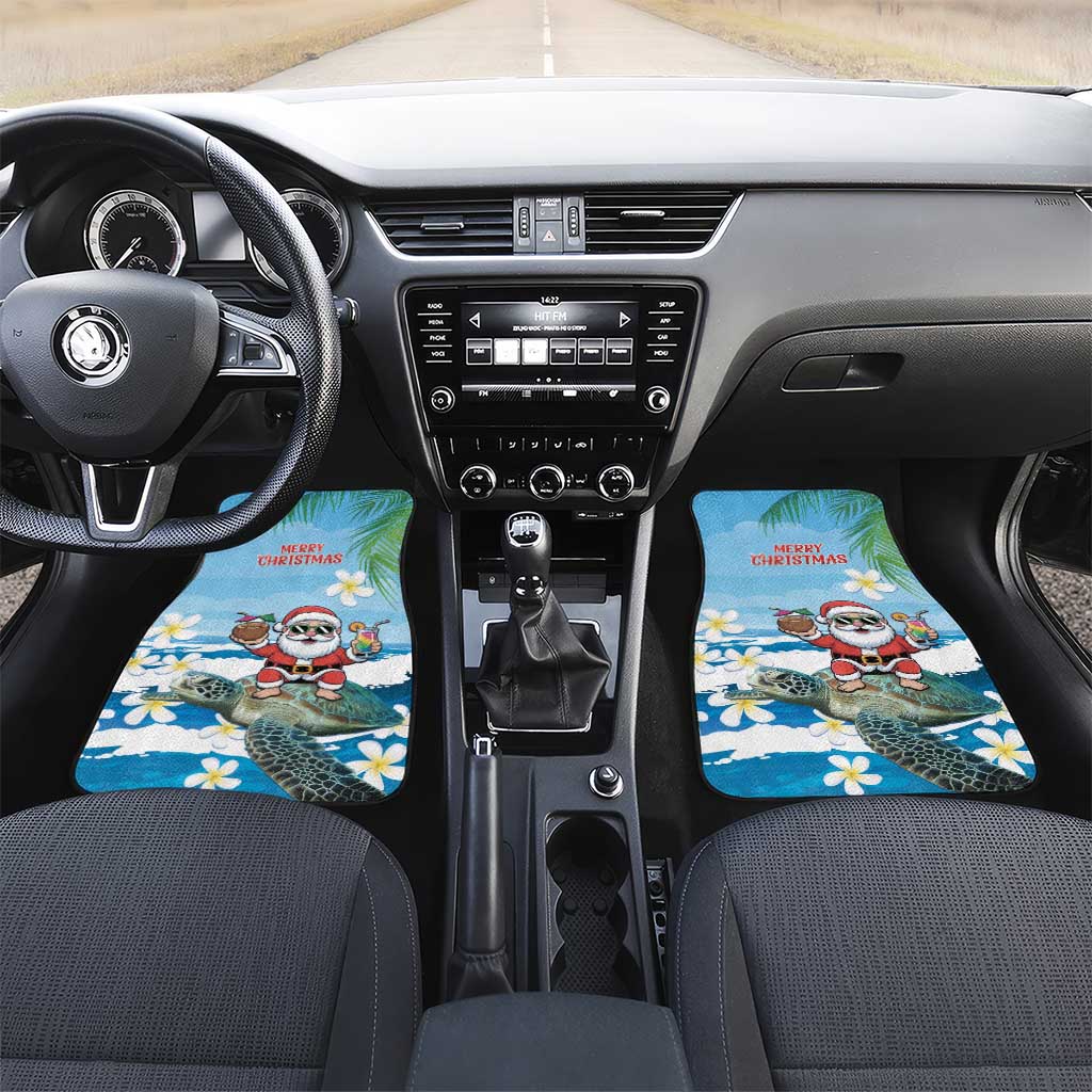 Cayman Islands Christmas Car Mats Merry Xmas - Wonder Print Shop