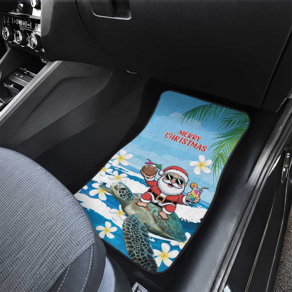 Cayman Islands Christmas Car Mats Merry Xmas - Wonder Print Shop