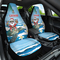 Cayman Islands Christmas Car Seat Cover Merry Xmas - Wonder Print Shop