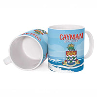 Cayman Islands Christmas Ceramic Mug Merry Xmas - Wonder Print Shop