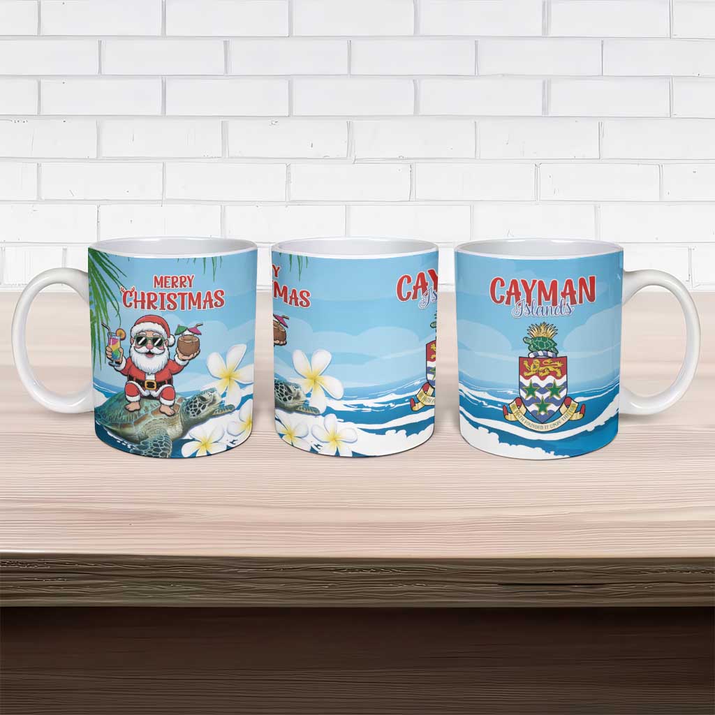 Cayman Islands Christmas Ceramic Mug Merry Xmas - Wonder Print Shop